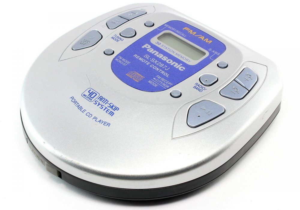 PANASONIC SL-SX287J 便携 CD PlayerAM/FM Radio Anti-Skip System