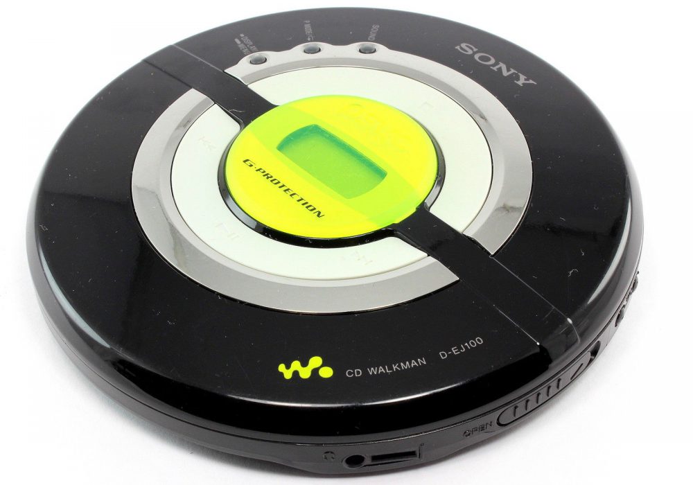 SONY Psyc D-EJ100 CD 随身听 G-Protection 便携 CD Player