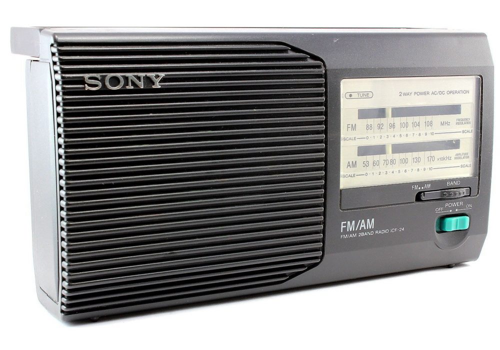 SONY ICF-24 便携 AM/FM Radio