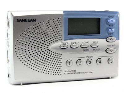 SANGEAN DT-220A AM/FM Stereo Pocket Size Radio