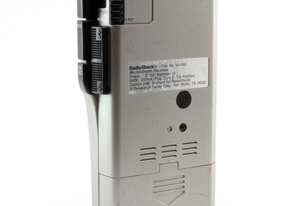 RADIO Shack RadioShack Micro-43 Handheld Micro磁带 Voice 录音机