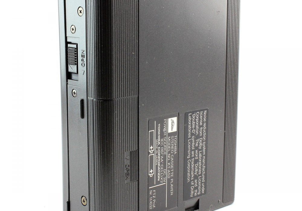 TOSHIBA KT-AS2 便携 Stereo 磁带播放机 古董