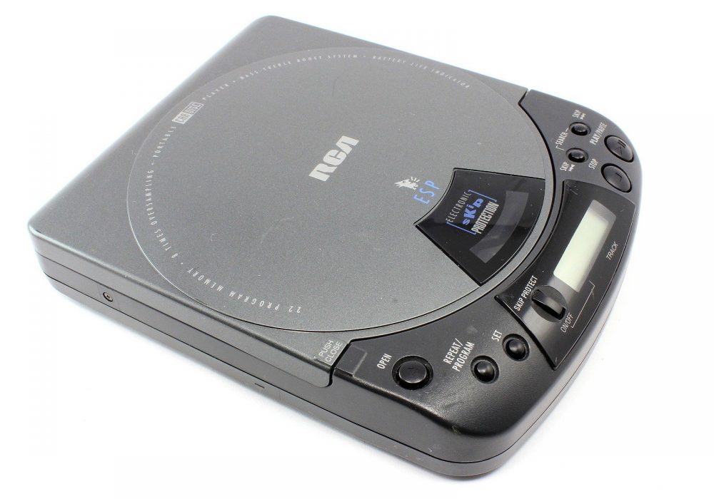 RCA RP-7906B 古董 1995 便携 CD Player ESP Electronic Skip Protaction