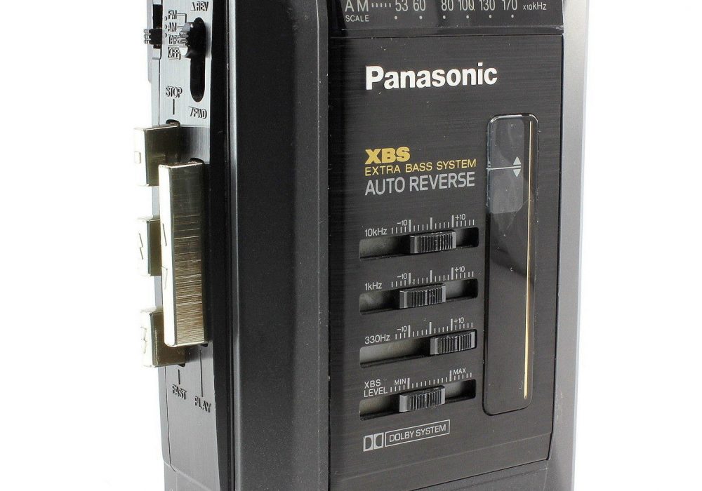 PANASONIC RQ-V158 便携 Stereo 磁带播放机 with AM/FM Radio