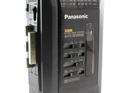 PANASONIC RQ-V158 便携 Stereo 磁带播放机 with AM/FM Radio