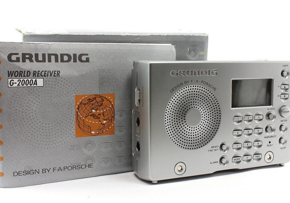 GRUNDIG G-2000A AM/FM/MW/SW1/SW2 便携收音机