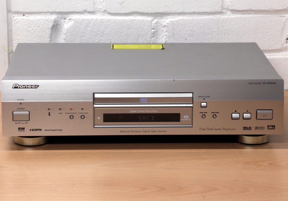 PIONEER DV-868AVI Universal DVD/CD/SACD/DVD-Audio player with HDMI™ 99p NR