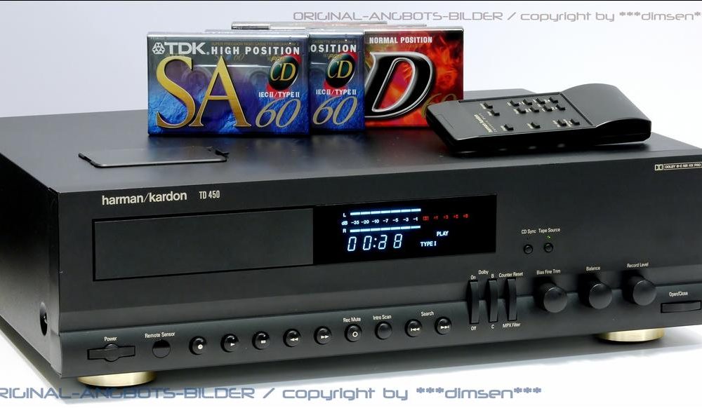 哈曼卡顿 Harman Kardon TD450 CD播放机