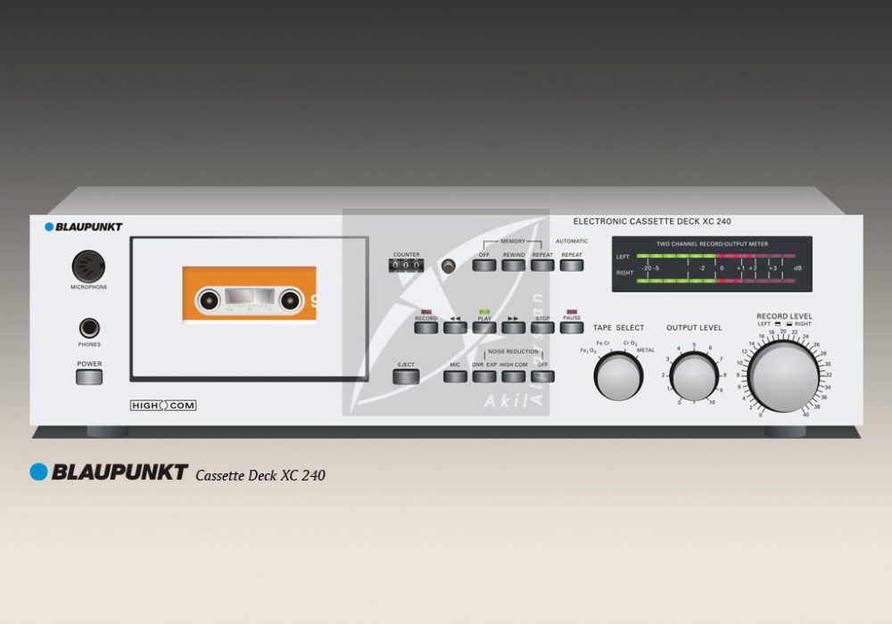 Blaupunkt Stereo Cassette Deck XC 240