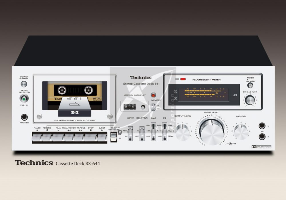 Technics Stereo Cassette Deck RS-641