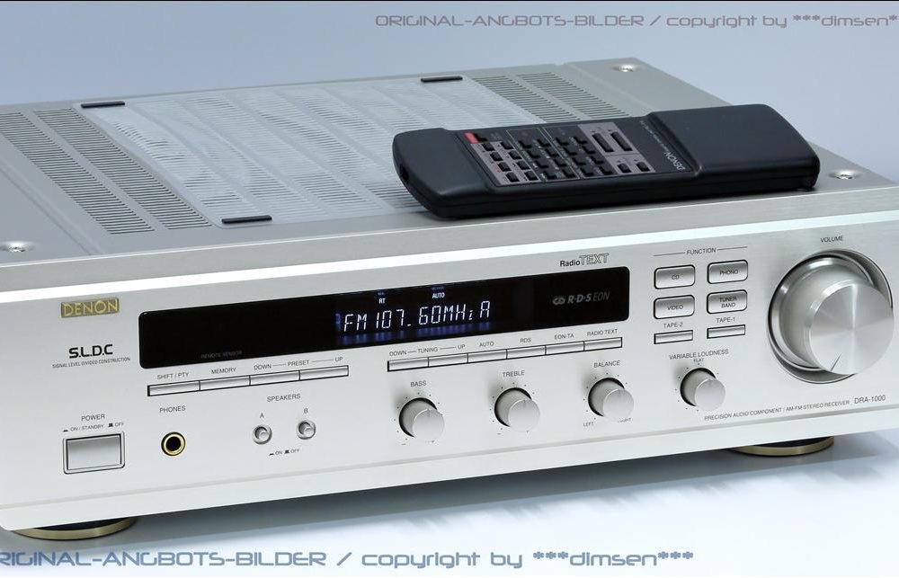 天龙 DENON DRA-1000 收音/功率放大器