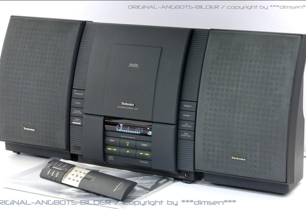 松下 Technics SC-LS10 CD/磁带/收音 桌面音响