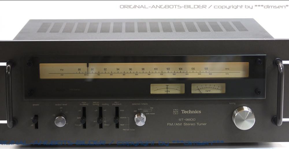 松下 Technics ST-9600 FM/AM 立体声收音头