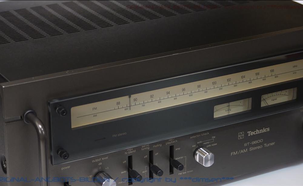 松下 Technics ST-9600 FM/AM 立体声收音头