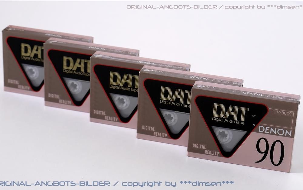 天龙 DENON R-90DT DAT磁带