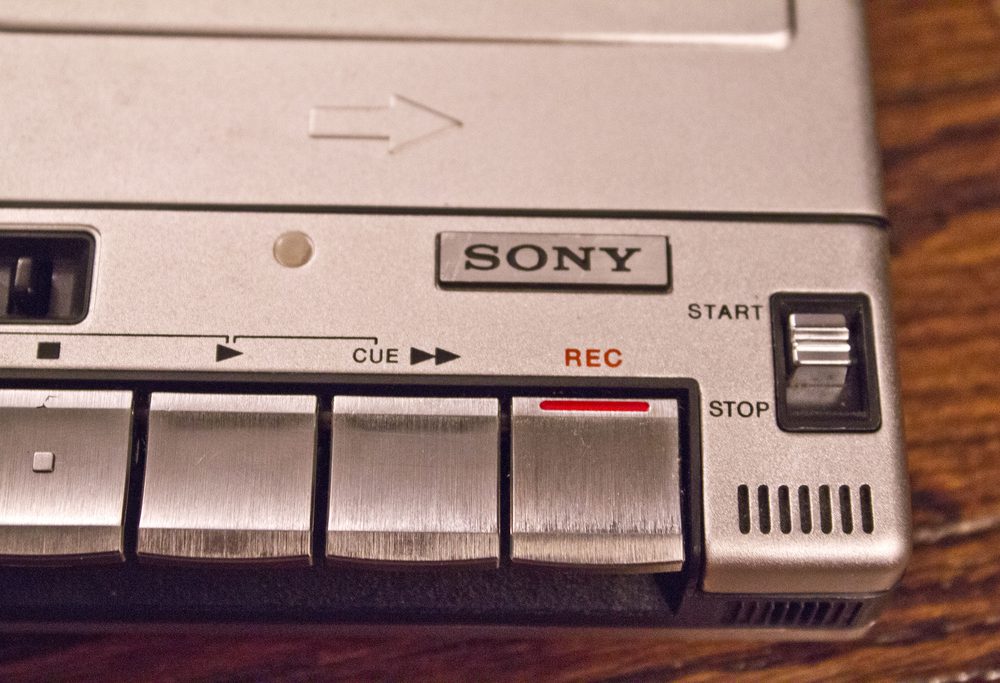 SONY TC-150 Cassette Tape Recorder 04