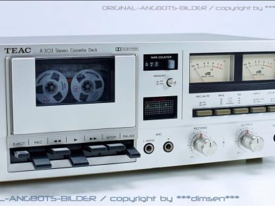 TEAC A-303 古典双表头卡座