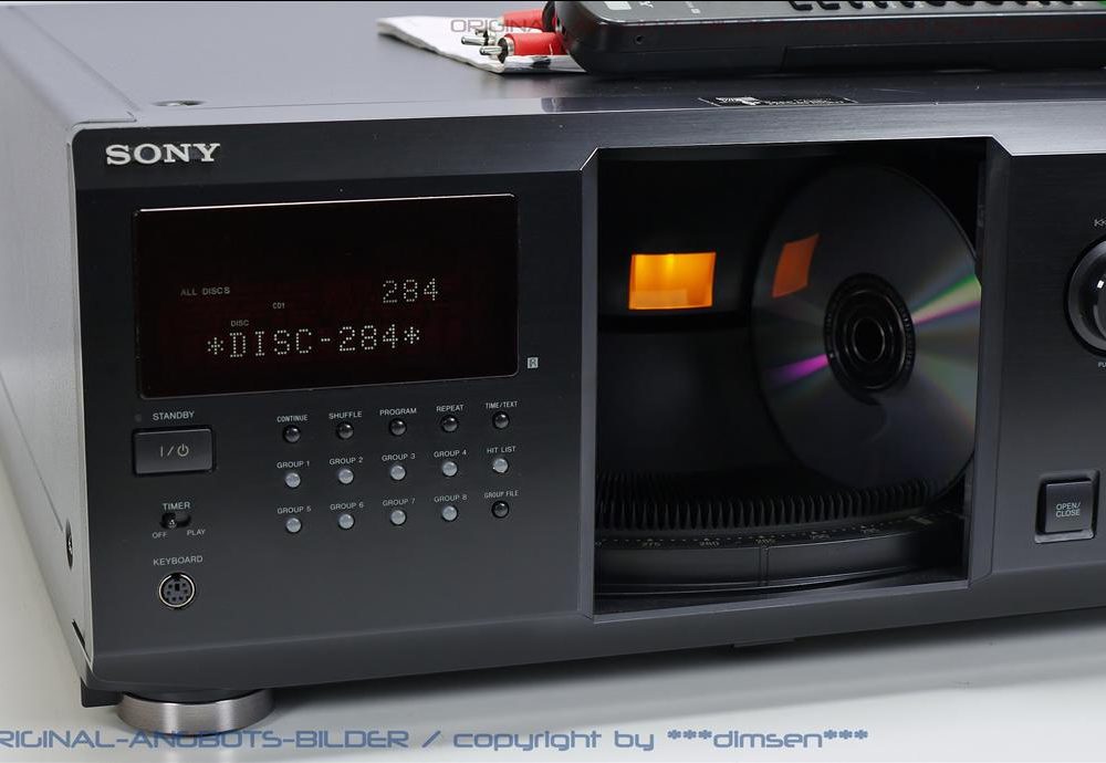 索尼 SONY CDP-CX355 300碟CD播放机
