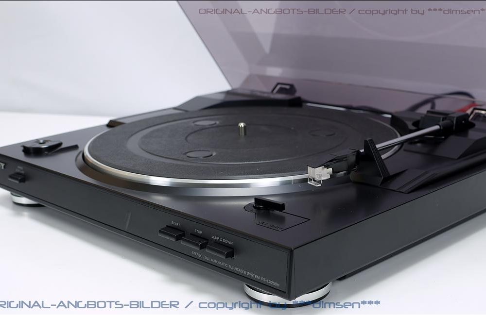 索尼 SONY PS-LX250H 黑胶唱机
