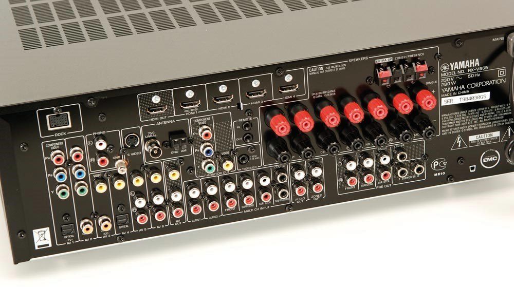 YAMAHA RX-V665 功率放大器