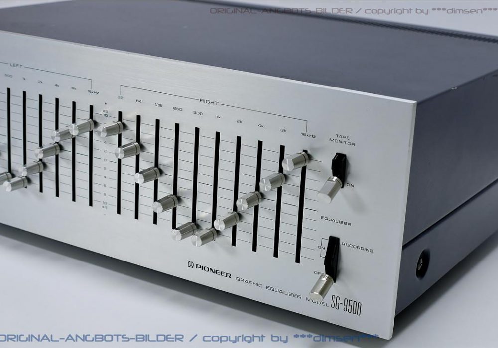 先锋 PIONEER SG-9500 图示均衡器