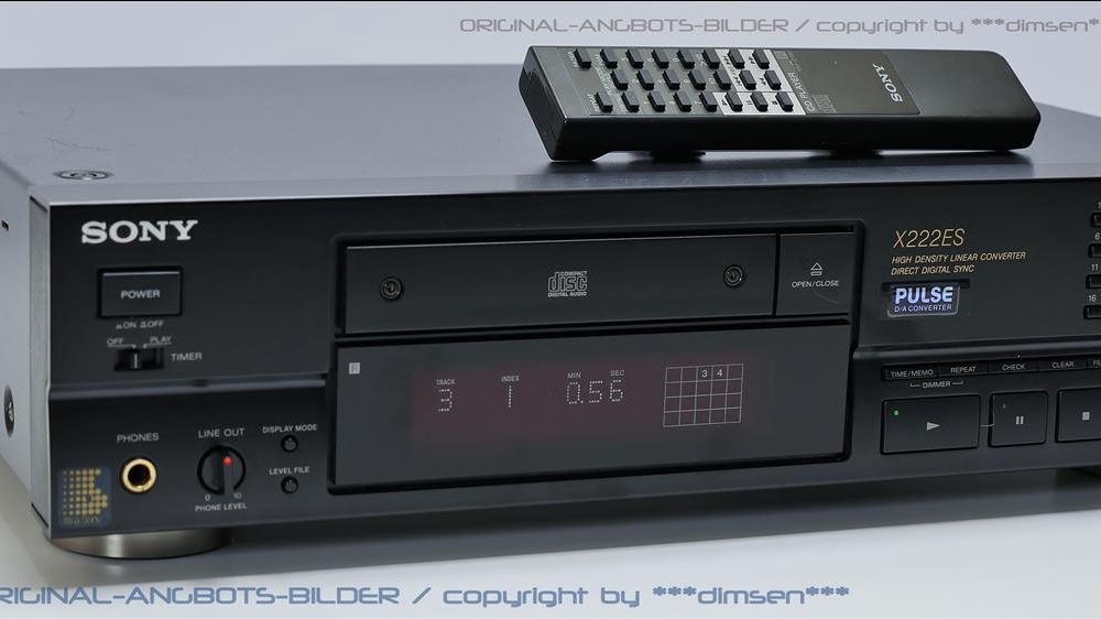 索尼 SONY CDP-X222ES CD唱机