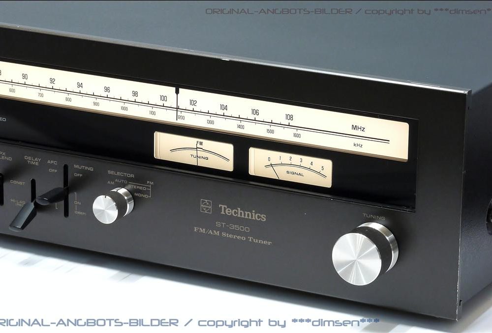 松下 Technics ST-3500 AM/FM 立体声收音头