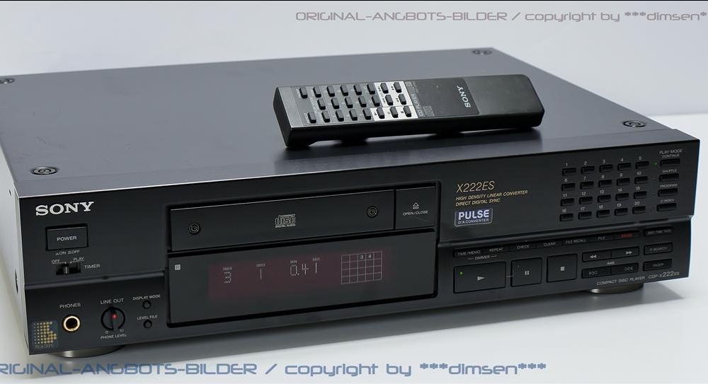 索尼 SONY CDP-X222ES CD唱机