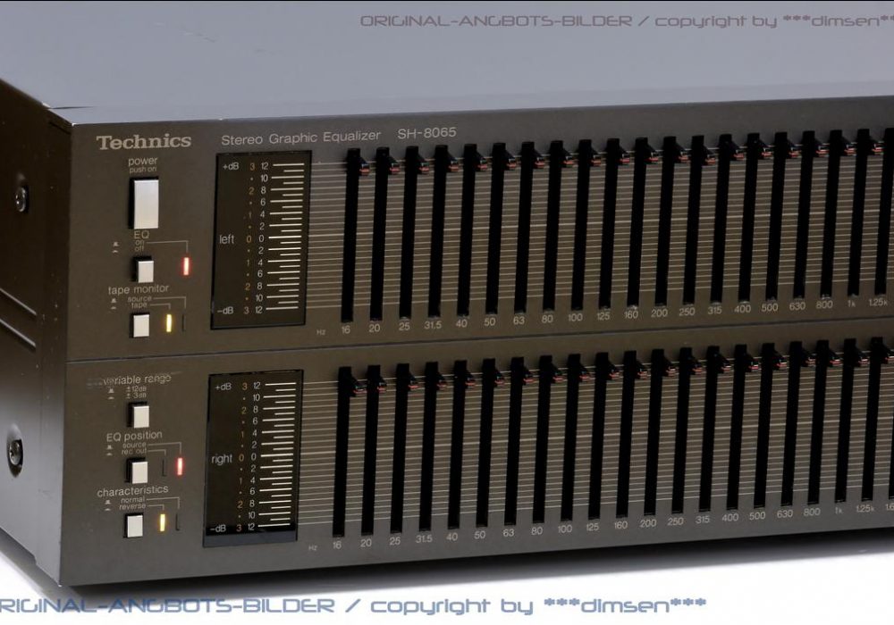 松下 Technics SH-8065 图形均衡器