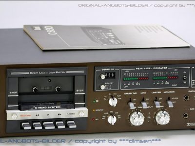 DUAL C830 高级三磁头卡座
