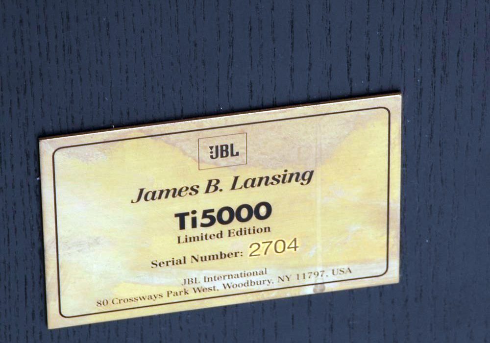JBL TI-5000 Limited Edition