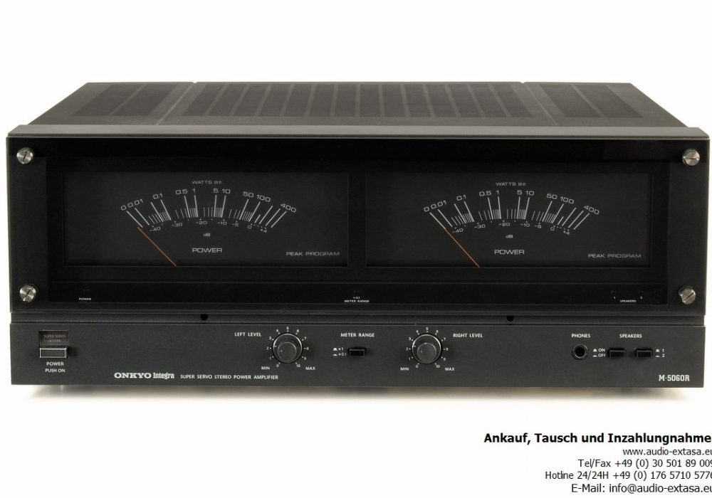 Onkyo Integra M-5060R, Power Amplifier