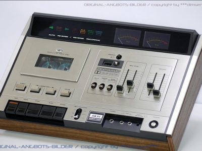 雅佳 AKAI GXC-75D 古典双表头卡座