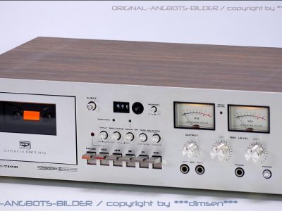 雅佳 AKAI GXC-710D 古典双表头卡座
