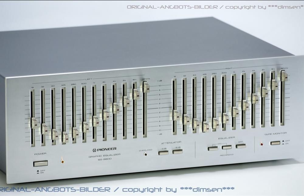 先锋 PIONEER SG-9800 图形均衡器