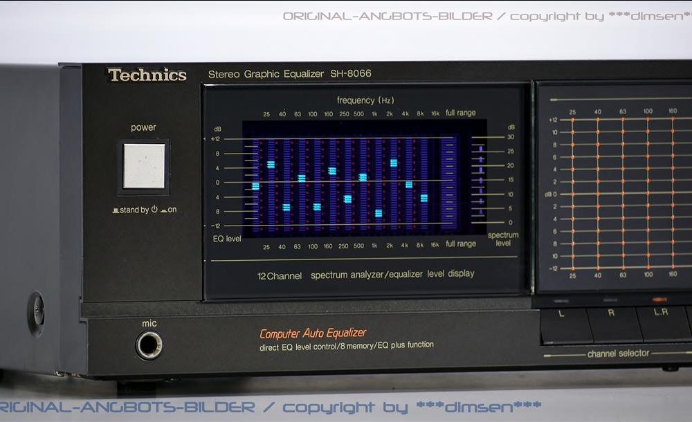 松下 Technics SH-8066 图形均衡器