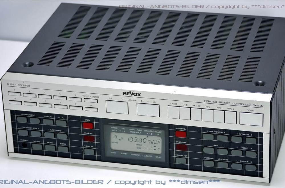 REVOX B285 高级功放收音一体机