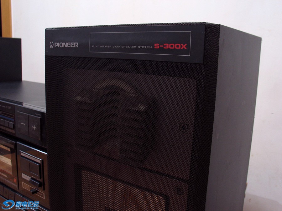先锋 PIONEER DC-X21Z 双卡收录机 / S-300X 平板音箱