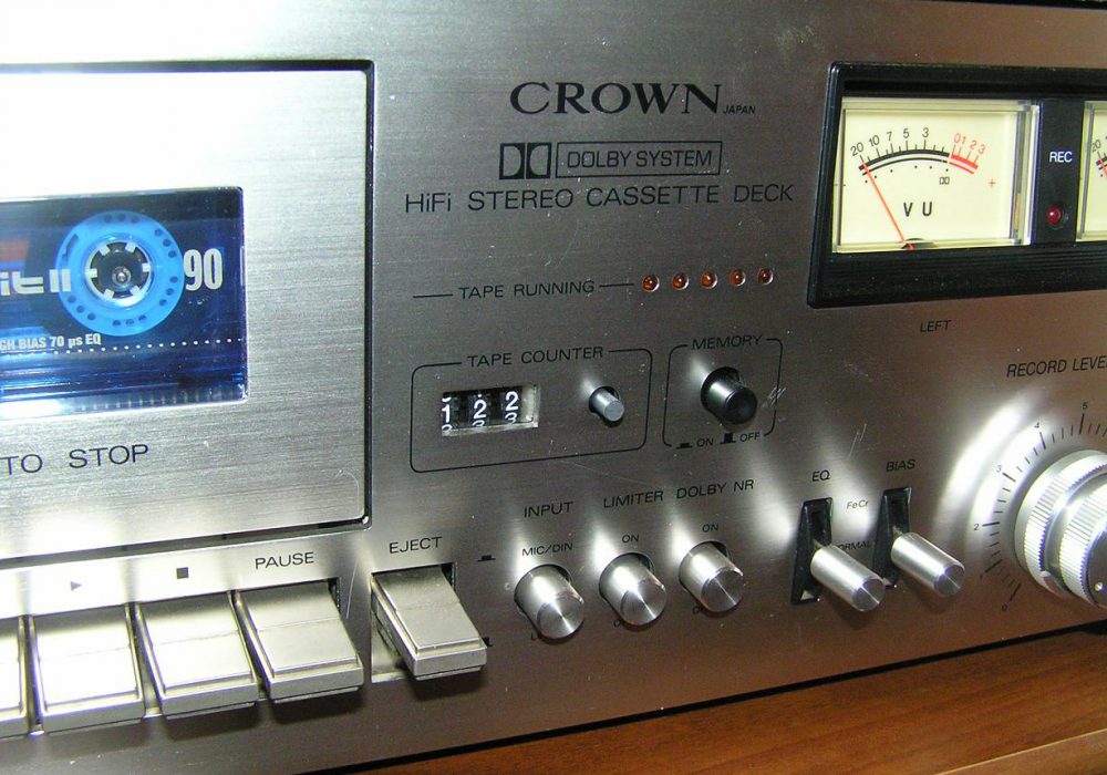 Crown CTD-2200 双表头卡座