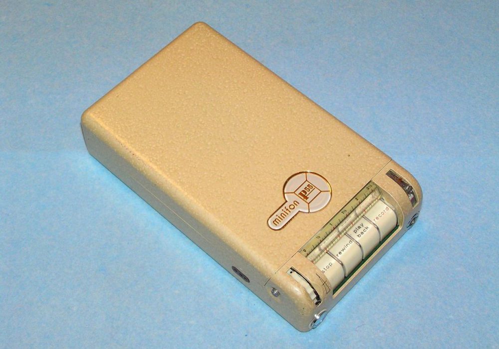 [古董录音机] Minifon P55L 钢丝录音机 (1957)