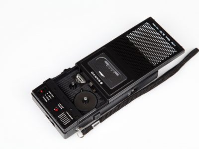 Sanyo Mini Talk Book TRC-3500 Cassette Compartment