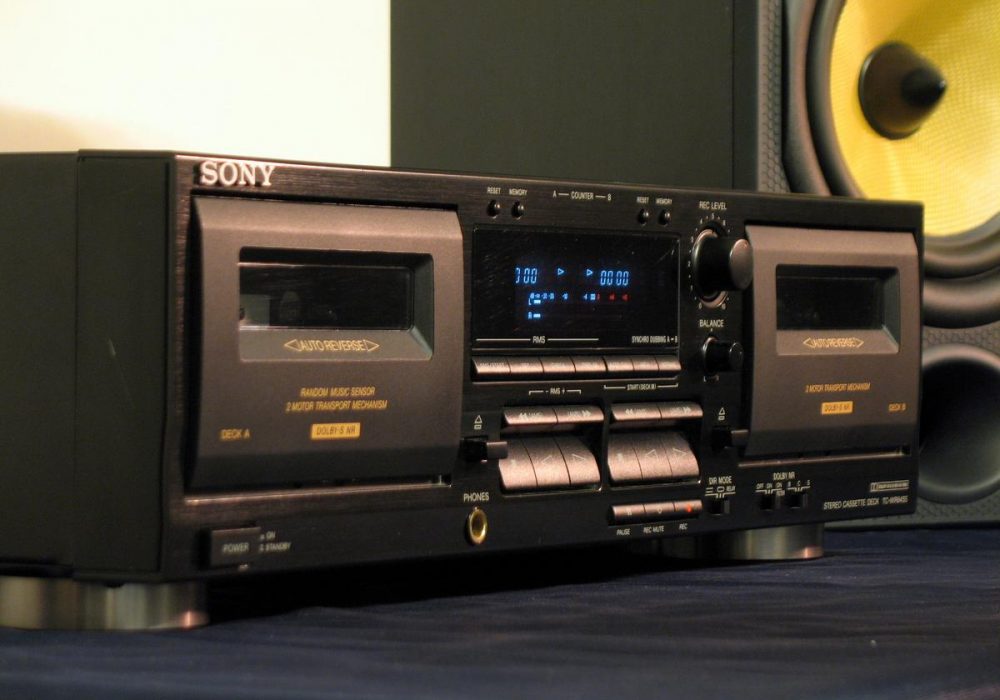 SONY TC-WR645S 双卡座