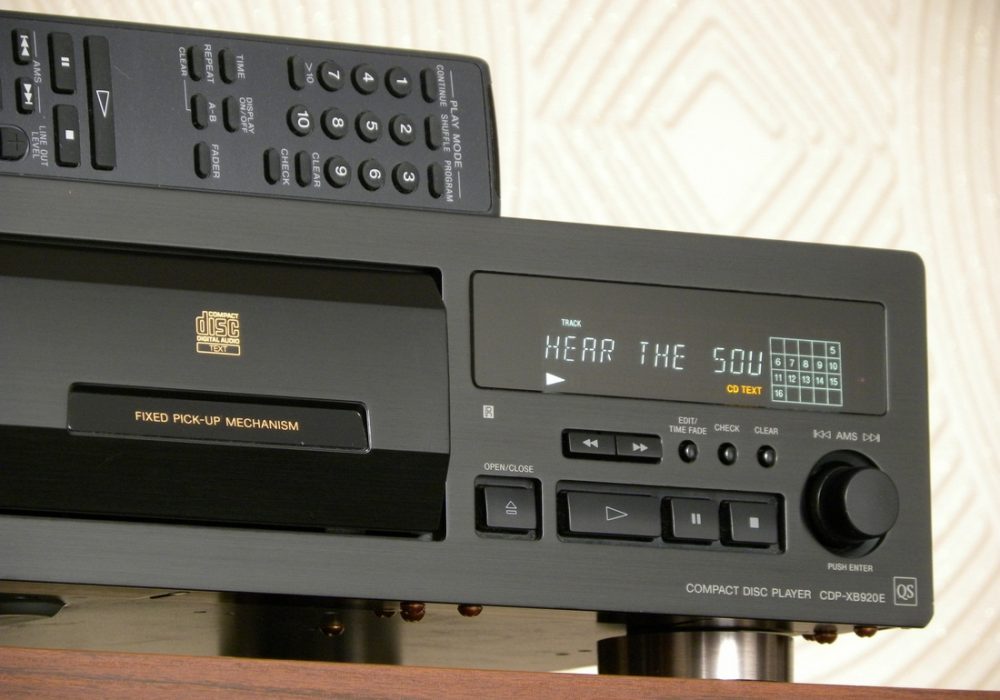 SONY CDP-XB920 CD播放机