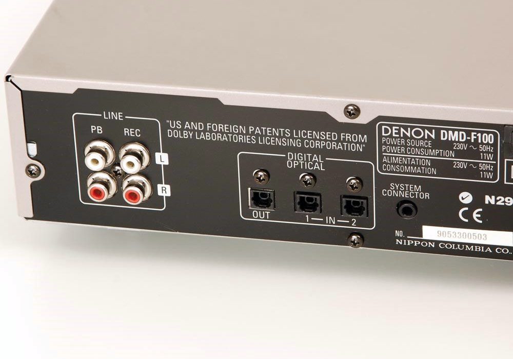 Denon DMD-F100 MD播放机