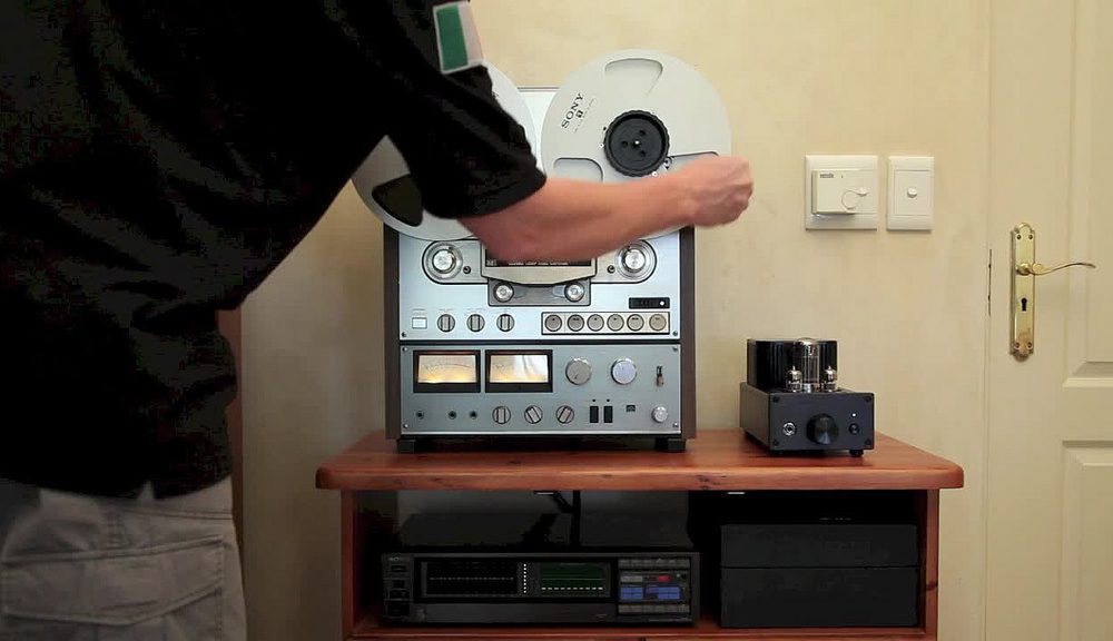 Sony SEQ-555ES Equaliser and Sony TC-765 Reel To Reel Playback Test