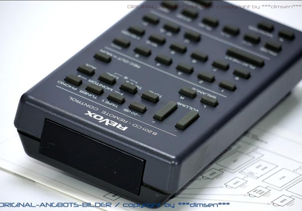 REVOX B201CD 遥控器