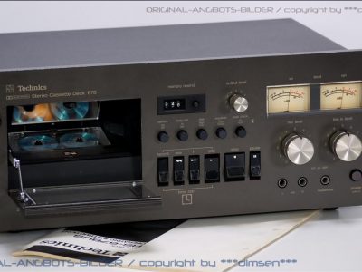 松下 Technics RS-678US 卡座