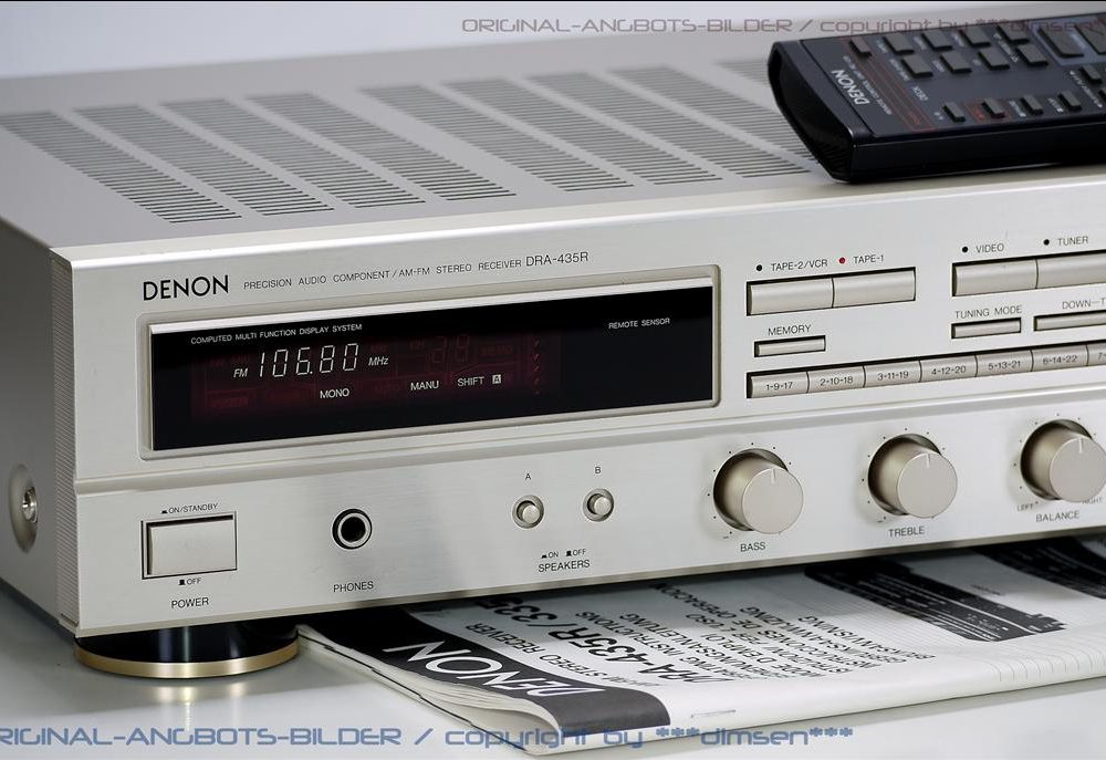 天龙 DENON DRA-435 FM收音 功率放大器