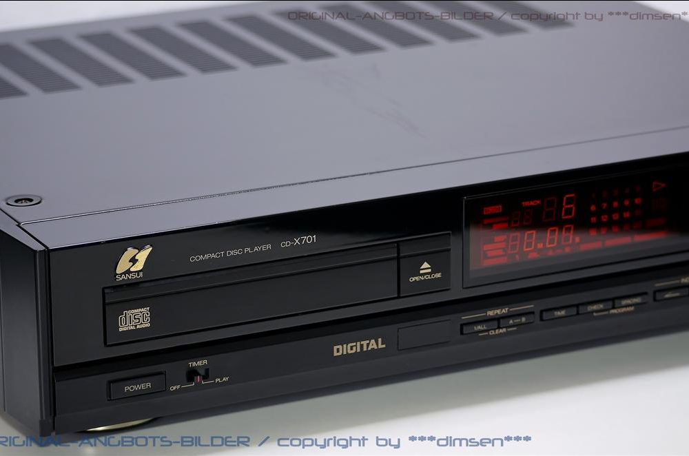 山水 SANSUI CD-X701 CD播放机