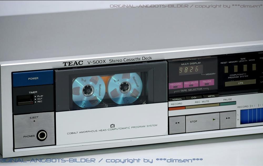 TEAC V-500X 立体声卡座